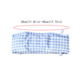 Maxbell Dog Cooling Bandana Accessories Clothes Neck Wrap for Indoor Camping Fishing Blue and S