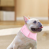 Maxbell Dog Cooling Bandana Accessories Clothes Neck Wrap for Indoor Camping Fishing Pink and L