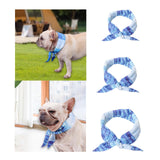 Maxbell Dog Cooling Bandana for Hot Weather Portable Breathable Ice Scarf S