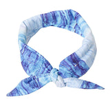 Maxbell Dog Cooling Bandana for Hot Weather Portable Breathable Ice Scarf S