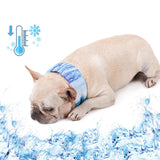 Maxbell Dog Cooling Bandana for Hot Weather Portable Breathable Ice Scarf S