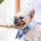 Maxbell Dog Cooling Bandana for Hot Weather Portable Breathable Ice Scarf L