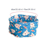 Maxbell Dog Cooling Bandana Breathable Soft Summer Collar for Fishing Indoor Camping Blue and L