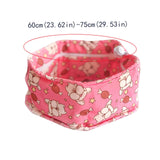 Maxbell Dog Cooling Bandana Breathable Soft Summer Collar for Fishing Indoor Camping Pink and L