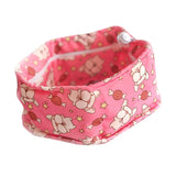 Maxbell Dog Cooling Bandana Breathable Soft Summer Collar for Fishing Indoor Camping Pink and L