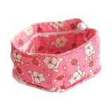 Maxbell Dog Cooling Bandana Breathable Soft Summer Collar for Fishing Indoor Camping Pink and S