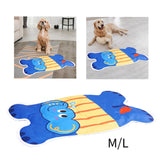 Maxbell Pet Cooling Mat Anti Slip Pet Cooling Blanket for Dogs Cats Puppy Kitten Car M