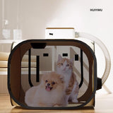 Maxbell Pet Drying Box Multifunctional Clean Grooming House Foldable Cat Drying Room