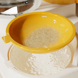 Maxbell 2 in 1 Automatic Pet Feeder Pet Food Bowl for Small Animals Small Dogs Yellow
