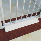 Maxbell Baby Gate Stabilizing Feet Easily Install Sturdy Multipurpose Avoid Tripping White