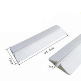 Maxbell Baby Gate Stabilizing Feet Easily Install Sturdy Multipurpose Avoid Tripping White