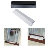 Maxbell Baby Gate Stabilizing Feet Easily Install Sturdy Multipurpose Avoid Tripping White