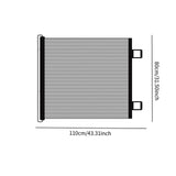 Maxbell Expandable Cat Barrier Expandable Gate Pet Barrier for House Doorway Outdoor S