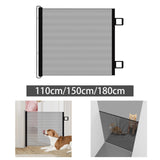 Maxbell Expandable Cat Barrier Expandable Gate Pet Barrier for House Doorway Outdoor S