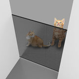 Maxbell Expandable Cat Barrier Expandable Gate Pet Barrier for House Doorway Outdoor M