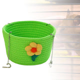 Maxbell Small Pet Hammock Comfortable Pet House Hanging Bed for Home Use Yard Garden Green