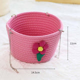 Maxbell Small Pet Hammock Comfortable Pet House Hanging Bed for Home Use Yard Garden Pink