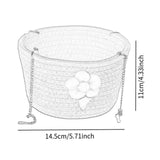 Maxbell Small Pet Hammock Comfortable Pet House Hanging Bed for Home Use Yard Garden Purple