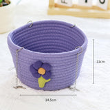 Maxbell Small Pet Hammock Comfortable Pet House Hanging Bed for Home Use Yard Garden Purple