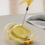 Maxbell Interactive Cat Toy Detachable Unique for Indoor Cats for Ideal Gift Playing Cream yellow