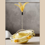 Maxbell Interactive Cat Toy Detachable Unique for Indoor Cats for Ideal Gift Playing Cream yellow