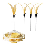 Maxbell Interactive Cat Toy Detachable Unique for Indoor Cats for Ideal Gift Playing Cream yellow