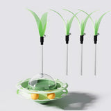 Maxbell Interactive Cat Toy Detachable Unique for Indoor Cats for Ideal Gift Playing Green