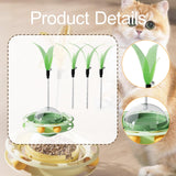Maxbell Interactive Cat Toy Detachable Unique for Indoor Cats for Ideal Gift Playing Green