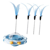 Maxbell Interactive Cat Toy Detachable Unique for Indoor Cats for Ideal Gift Playing Blue