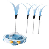 Maxbell Interactive Cat Toy Detachable Unique for Indoor Cats for Ideal Gift Playing Blue