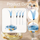 Maxbell Interactive Cat Toy Detachable Unique for Indoor Cats for Ideal Gift Playing Blue