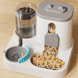 Maxbell Cat Feeder and Water Dispenser Food Bowl Home Floor Gift Indoor Water Feeder