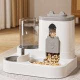 Maxbell Cat Feeder and Water Dispenser Food Bowl Home Floor Gift Indoor Water Feeder