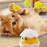 Maxbell Automatic Interactive Cat Toy Practice Game Indoor Funny with Chirping Sound