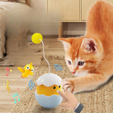 Maxbell Automatic Interactive Cat Toy Practice Game Indoor Funny with Chirping Sound