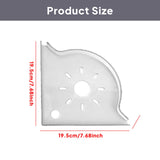 Maxbell Corner Fish Tank Shelf Organizer Coral Frag Holder for Family Adults Friends White