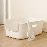 Maxbell Cat Litter Box Cage Accessories High Sided for Small Animals Kitten Hamsters L