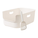 Maxbell Cat Litter Box Cage Accessories High Sided for Small Animals Kitten Hamsters L