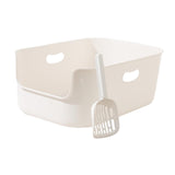 Maxbell Cat Litter Box Cage Accessories High Sided for Small Animals Kitten Hamsters L
