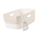 Maxbell Cat Litter Box Cage Accessories High Sided for Small Animals Kitten Hamsters L