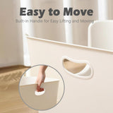 Maxbell Cat Litter Box Cage Accessories High Sided for Small Animals Kitten Hamsters L