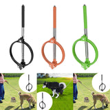 Maxbell Dog Poops Catcher Pet Waste Picker for Grass Walking Large Medium Small Pets black