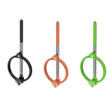 Maxbell Dog Poops Catcher Pet Waste Picker for Grass Walking Large Medium Small Pets black