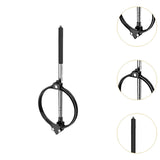 Maxbell Dog Poops Catcher Pet Waste Picker for Grass Walking Large Medium Small Pets black