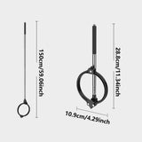 Maxbell Dog Poops Catcher Pet Waste Picker for Grass Walking Large Medium Small Pets black