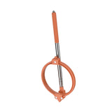 Maxbell Dog Poops Catcher Pet Waste Picker for Grass Walking Large Medium Small Pets orange