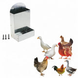 Maxbell Chicken Food Feeder Outdoor Sturdy Poultry Feeder for Poultry Turkey Bantams