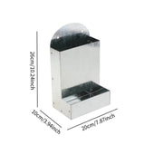 Maxbell Chicken Food Feeder Outdoor Sturdy Poultry Feeder for Poultry Turkey Bantams