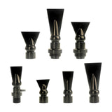 Maxbell Fish Tank Duckbill Nozzle for Circulating Pump Adjustable Black Water Outlet Length 90mm