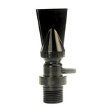 Maxbell Fish Tank Duckbill Nozzle for Circulating Pump Adjustable Black Water Outlet Length 90mm